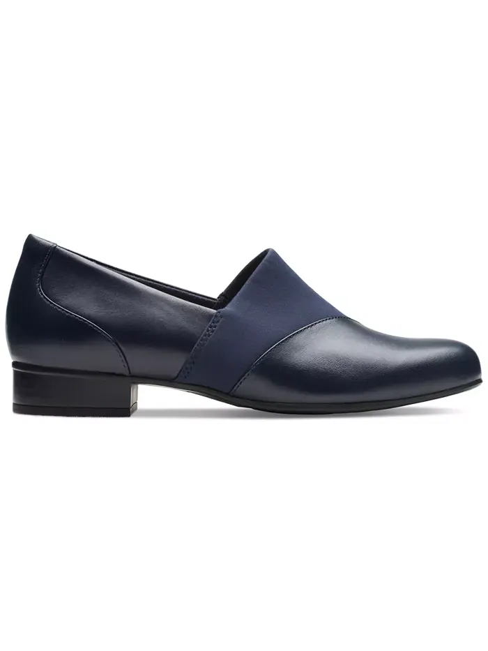 Слипоны женские Clarks Juliet Gem — изображение 2 из 9, темно-синий