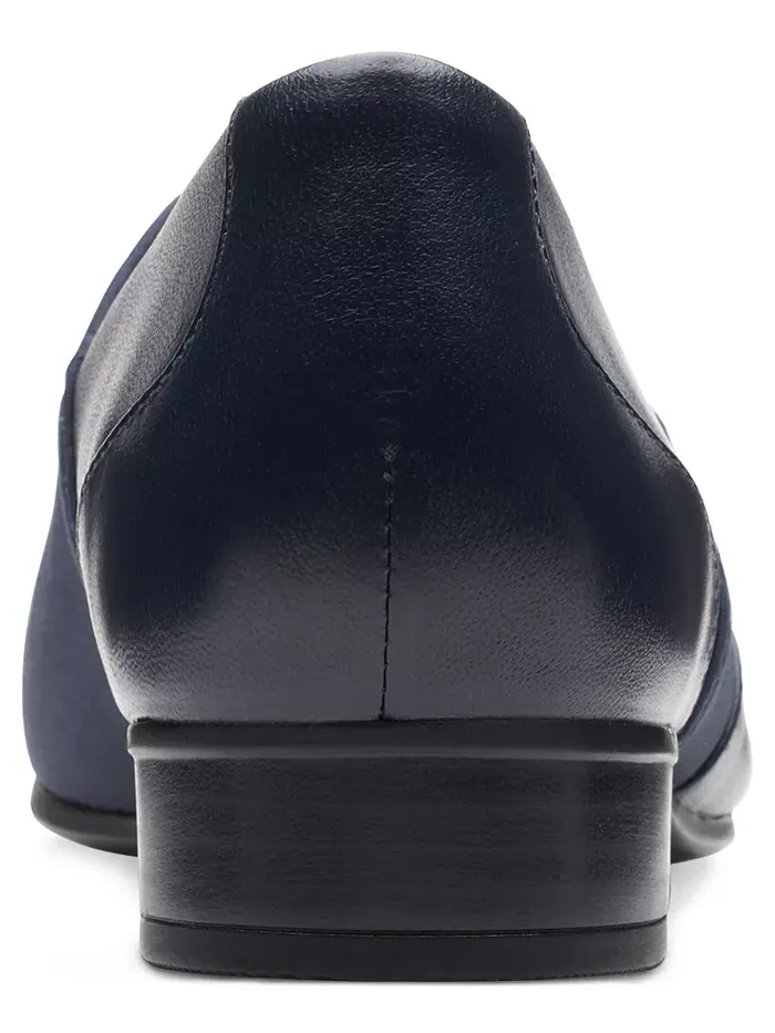 Слипоны женские Clarks Juliet Gem — изображение 3 из 9, темно-синий
