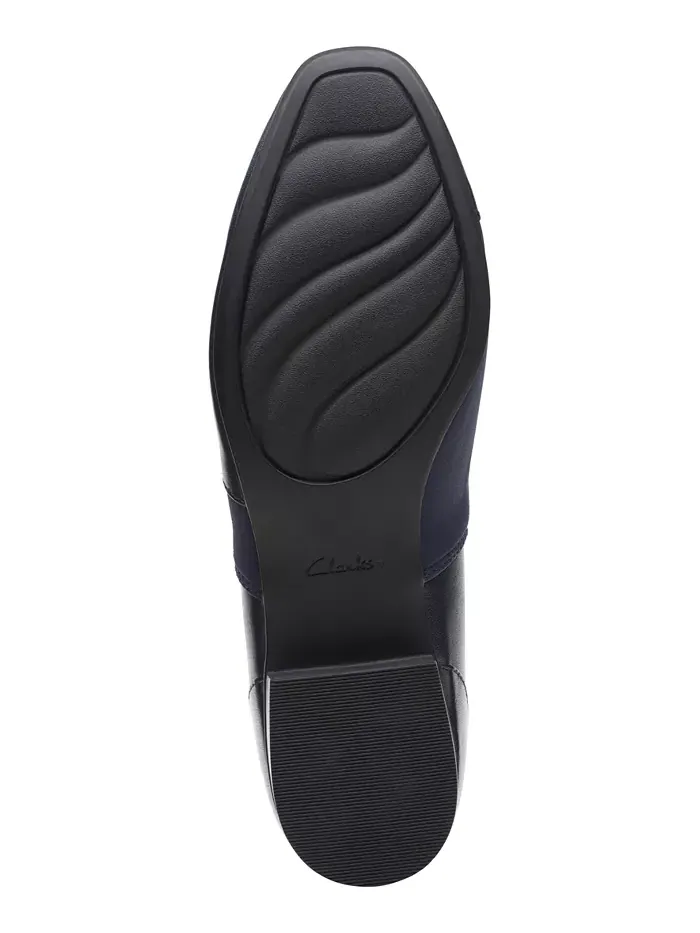 Слипоны женские Clarks Juliet Gem — изображение 5 из 9, темно-синий