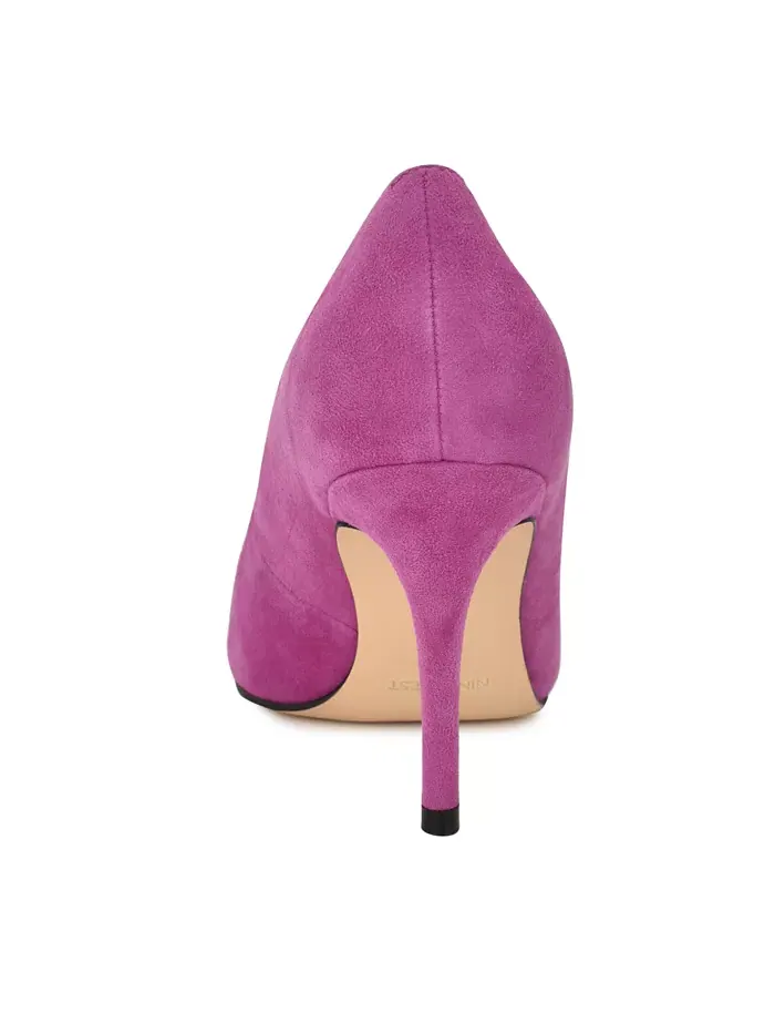 Женские слипоны Gemmha на шпильке Nine West — изображение 3 из 5, темный розовый