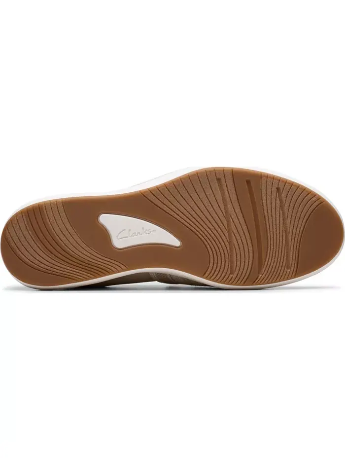 Слипоны женские Clarks Cloudsteppers Breeze Sky Mist — изображение 4 из 8, песочный