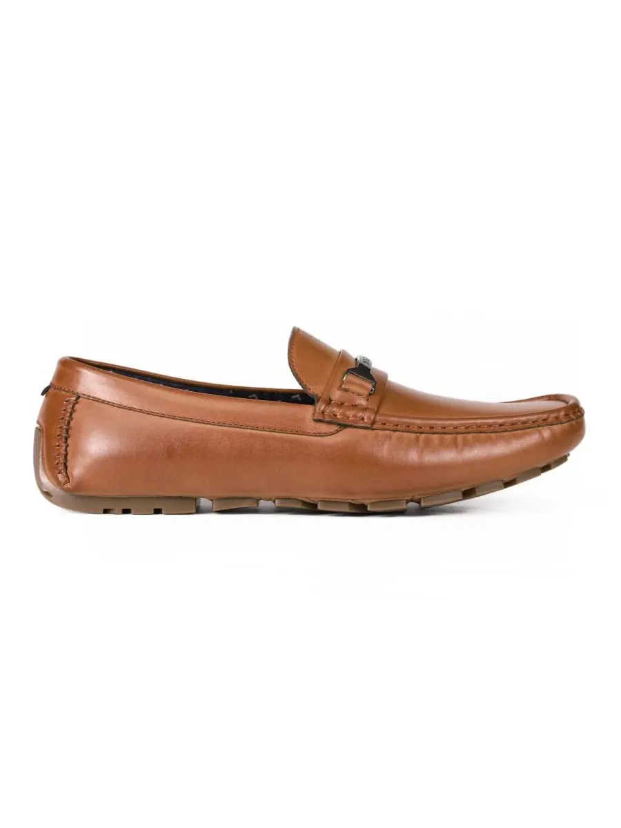 Мужские слипоны Axin Penny Drivers Tommy Hilfiger — изображение 2 из 9, коричневый