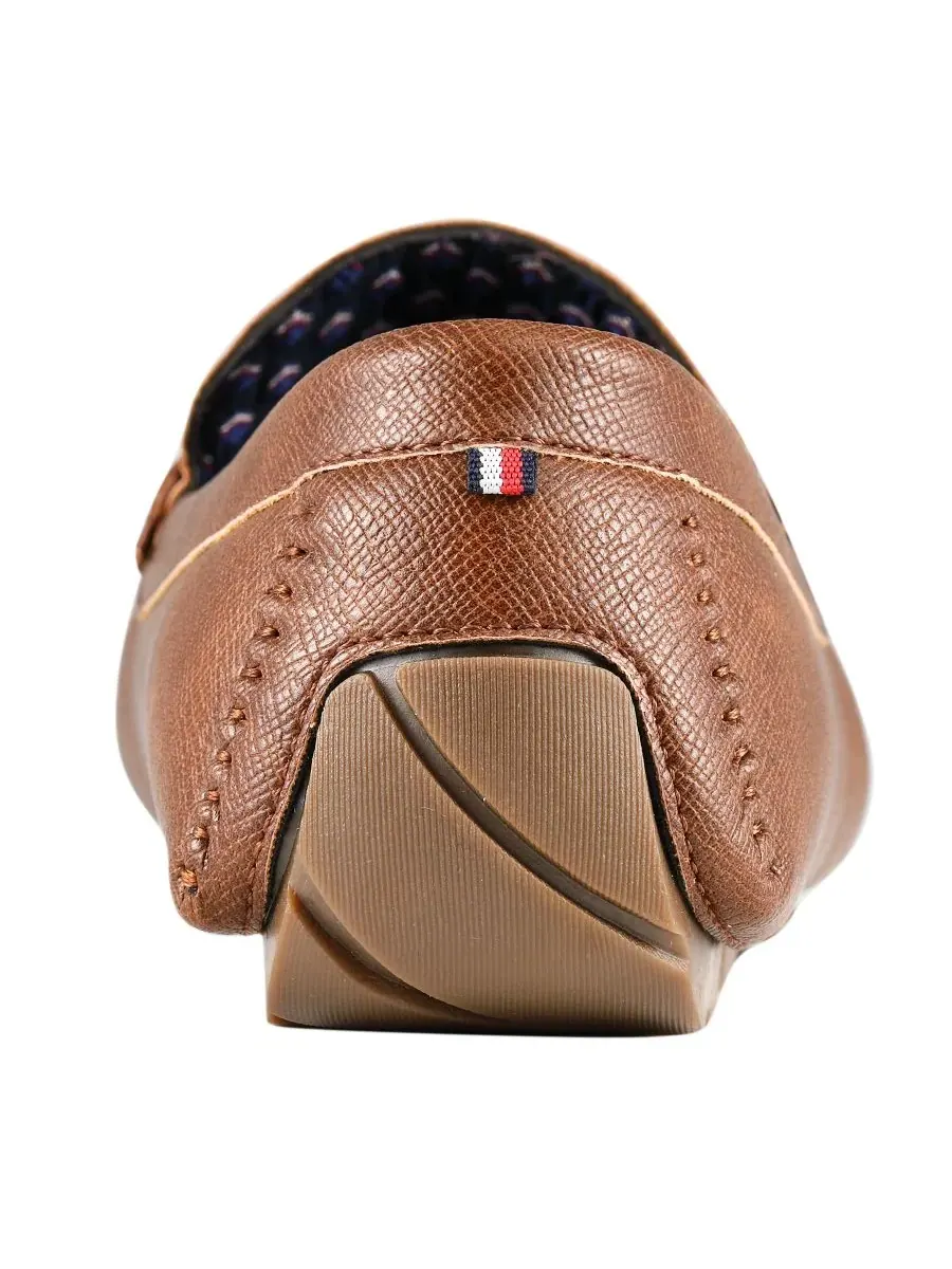 Мужские слипоны Axin Penny Drivers Tommy Hilfiger — изображение 7 из 9, коричневый
