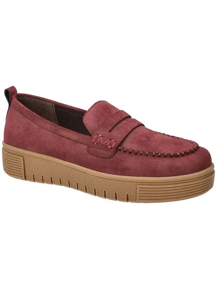 Женские удобные слипоны Bo Comfort Bella Vita — изображение 1 из 7, бордовый