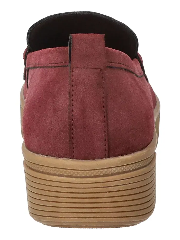 Женские удобные слипоны Bo Comfort Bella Vita — изображение 3 из 7, бордовый