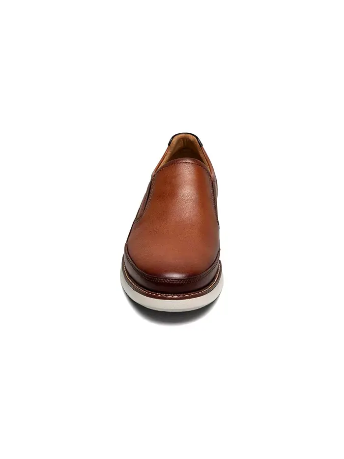 Мужские слипоны Launch Moc Toe Florsheim — изображение 2 из 7, коньячный мульти