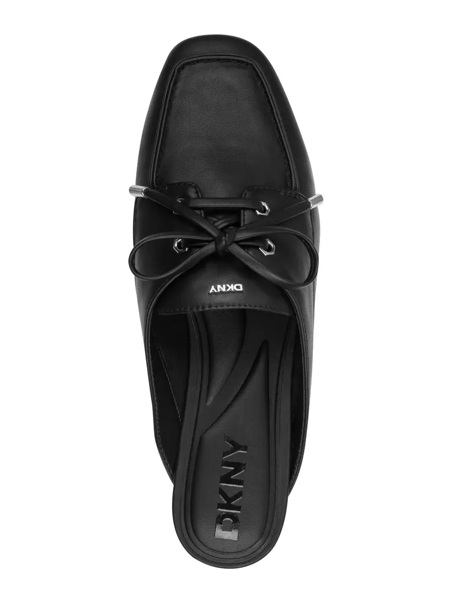 Женские слипоны Delmar Boat Mule Flats DKNY — изображение 4 из 5, черный