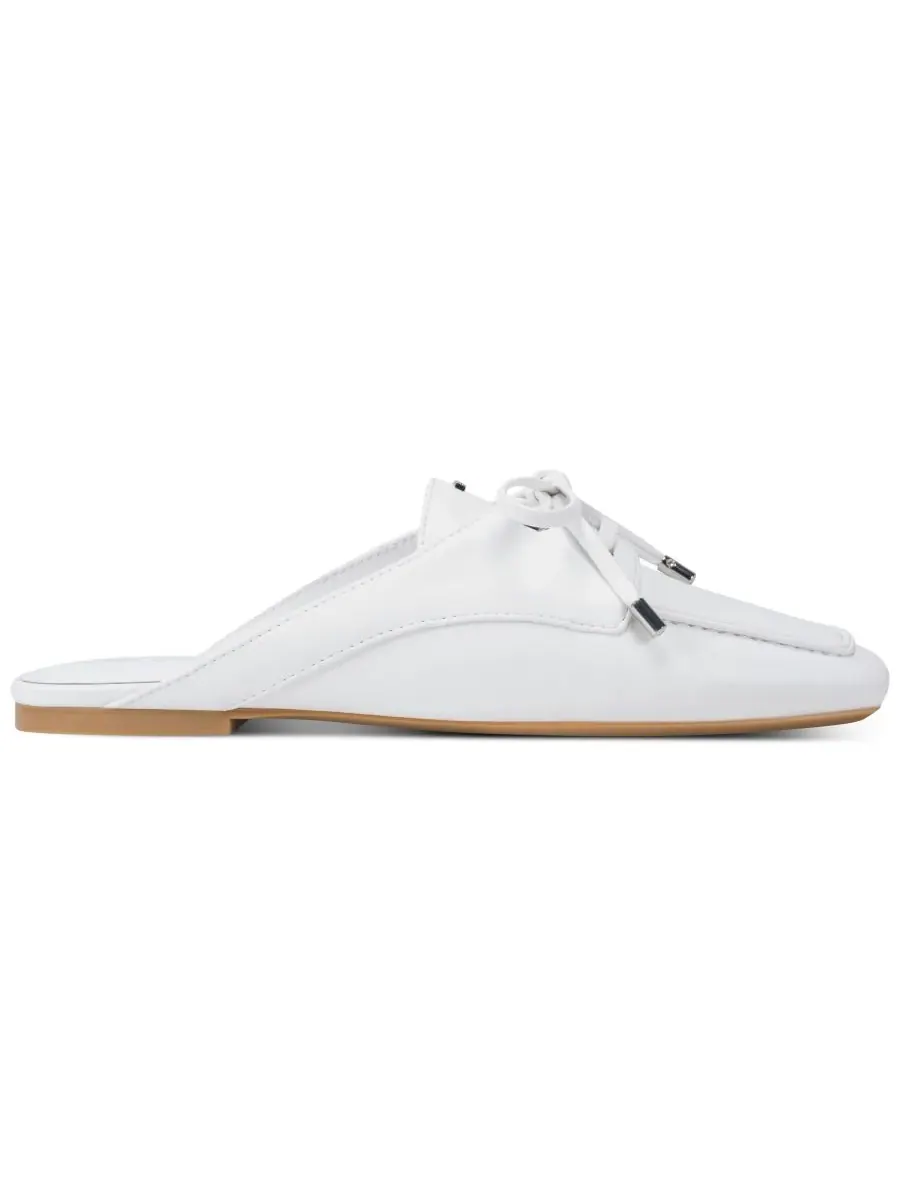 Женские слипоны Delmar Boat Mule Flats DKNY — изображение 2 из 5, белый