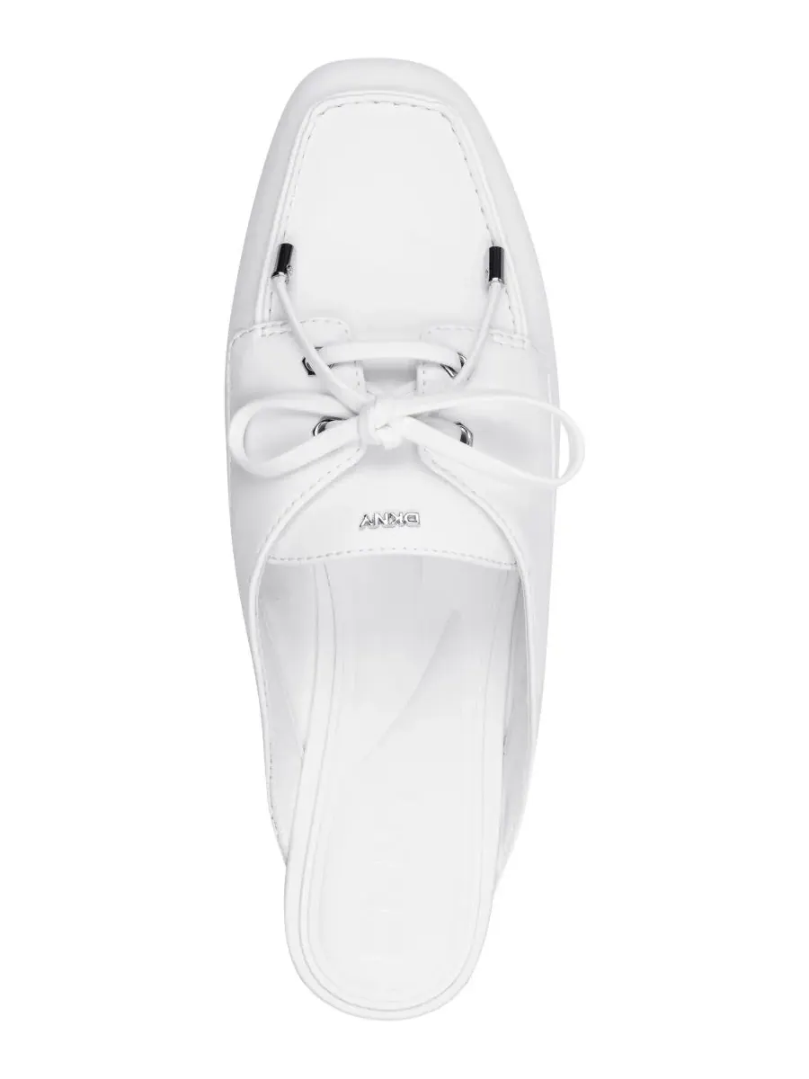 Женские слипоны Delmar Boat Mule Flats DKNY — изображение 4 из 5, белый