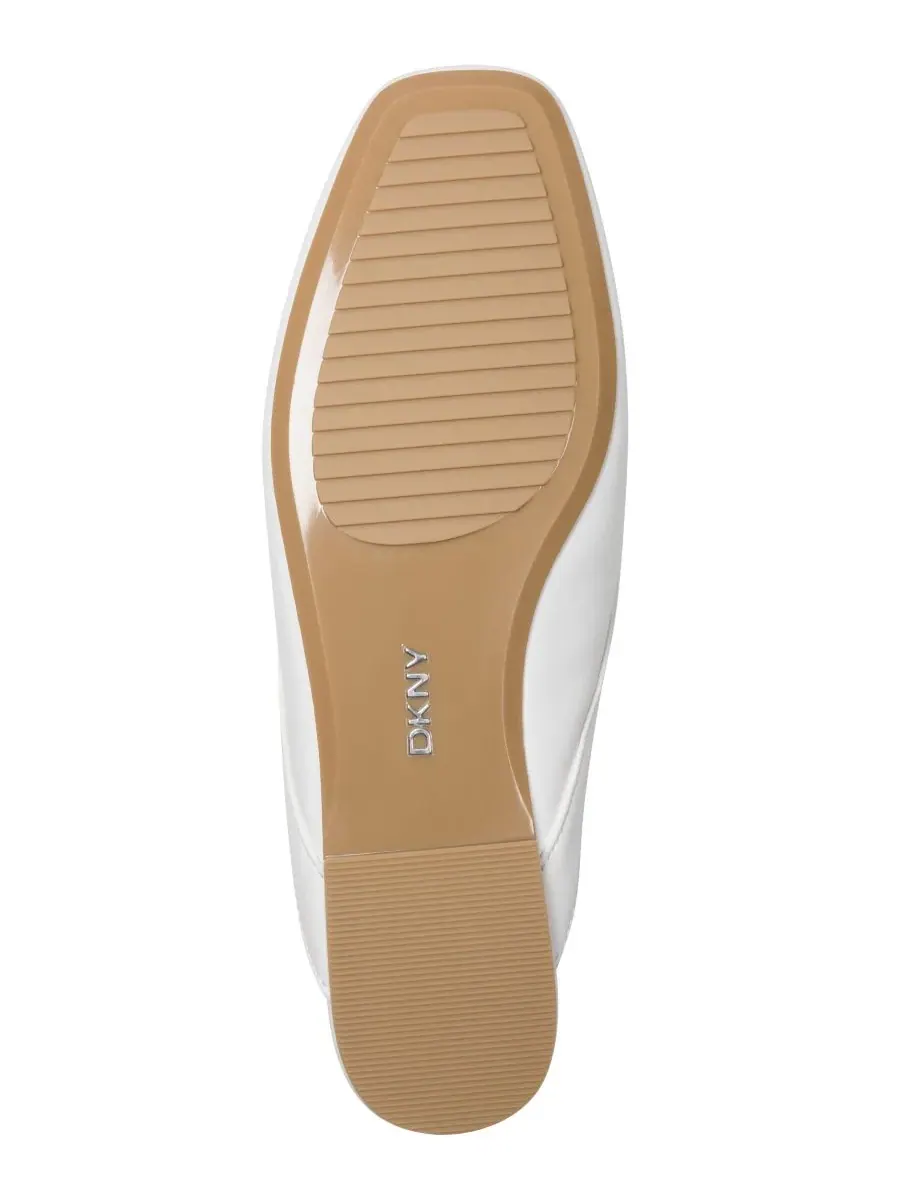 Женские слипоны Delmar Boat Mule Flats DKNY — изображение 5 из 5, белый
