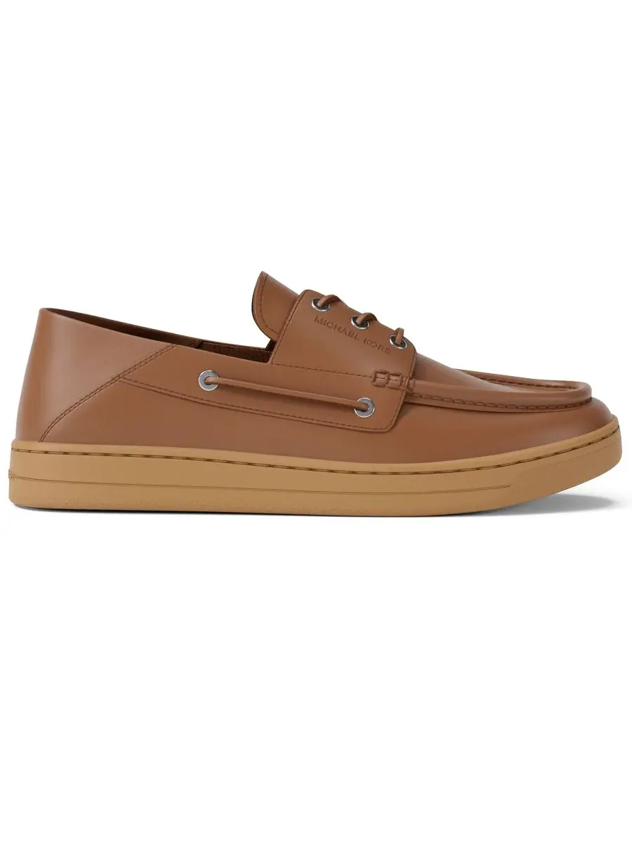 Мужские слипоны Aiden Michael Kors — изображение 2 из 8, коричневый