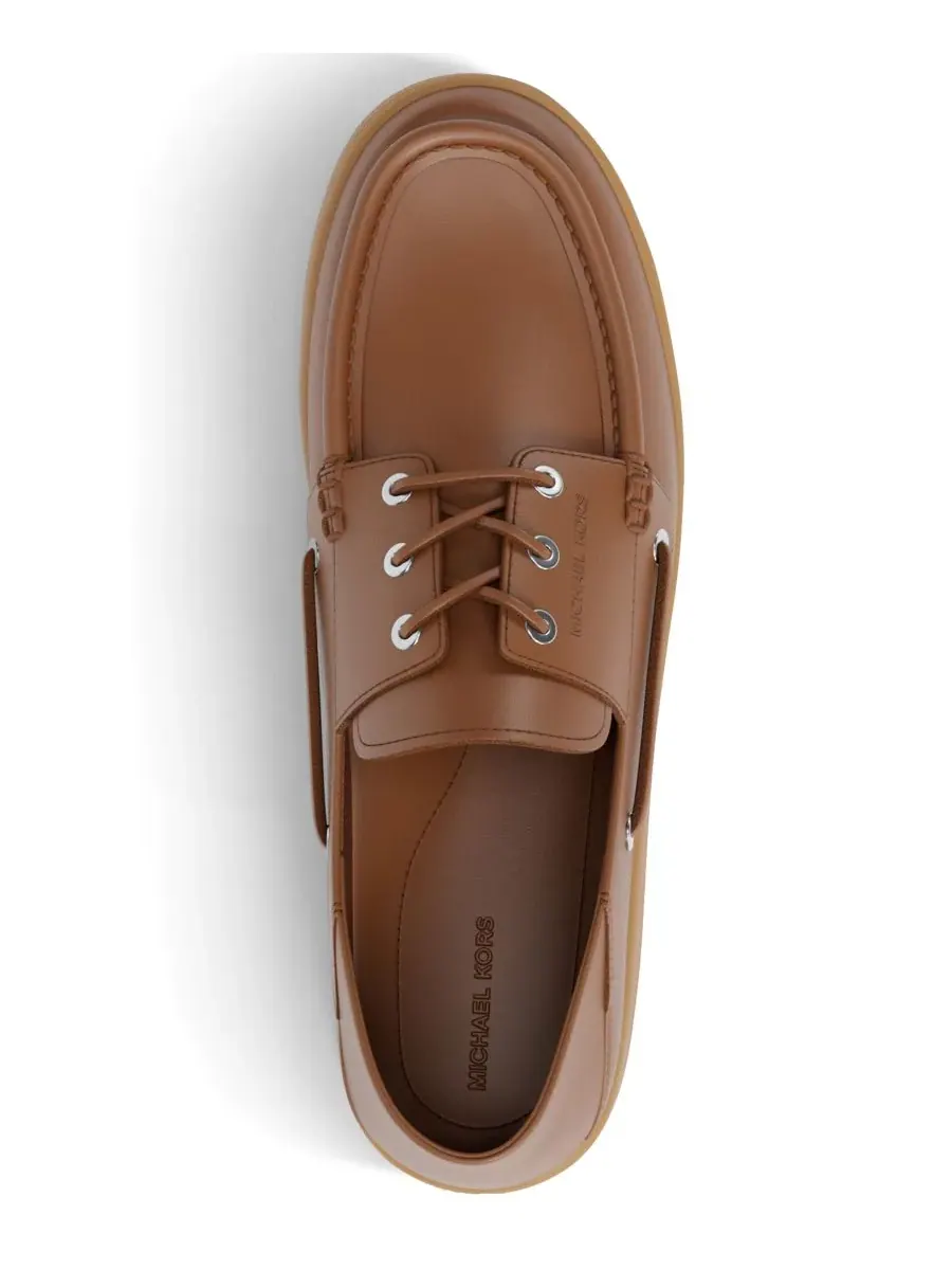 Мужские слипоны Aiden Michael Kors — изображение 4 из 8, коричневый