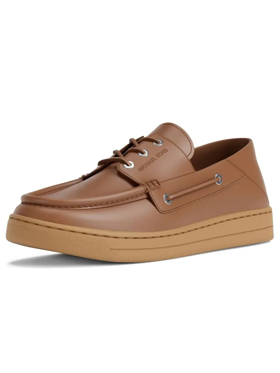Мужские слипоны Aiden Michael Kors — изображение 7 из 8, коричневый