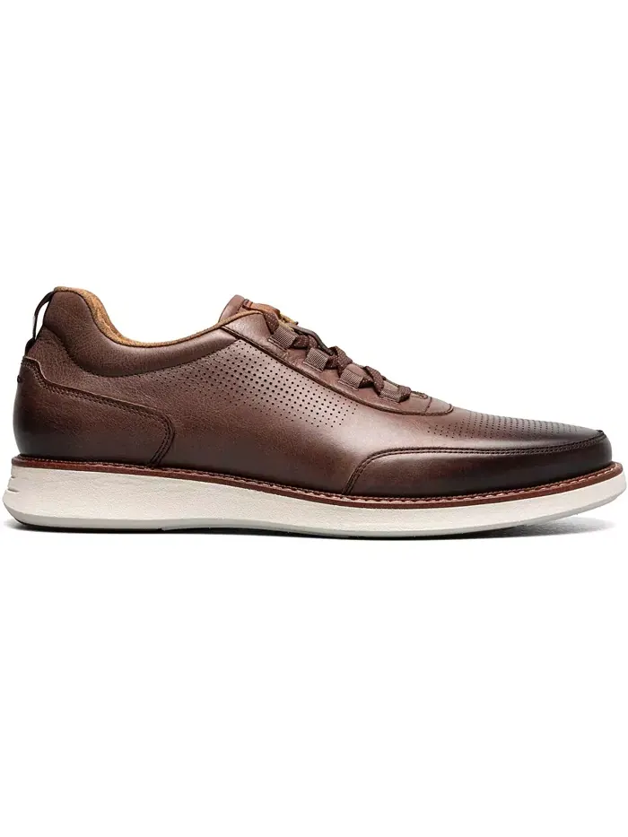 Мужские слипоны Launch Elastic Lace Florsheim — изображение 3 из 8, коричневый