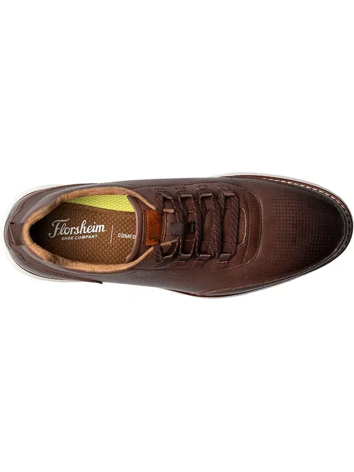 Мужские слипоны Launch Elastic Lace Florsheim — изображение 5 из 8, коричневый