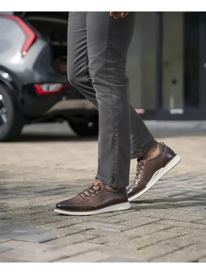 Мужские слипоны Launch Elastic Lace Florsheim — изображение 8 из 8, коричневый