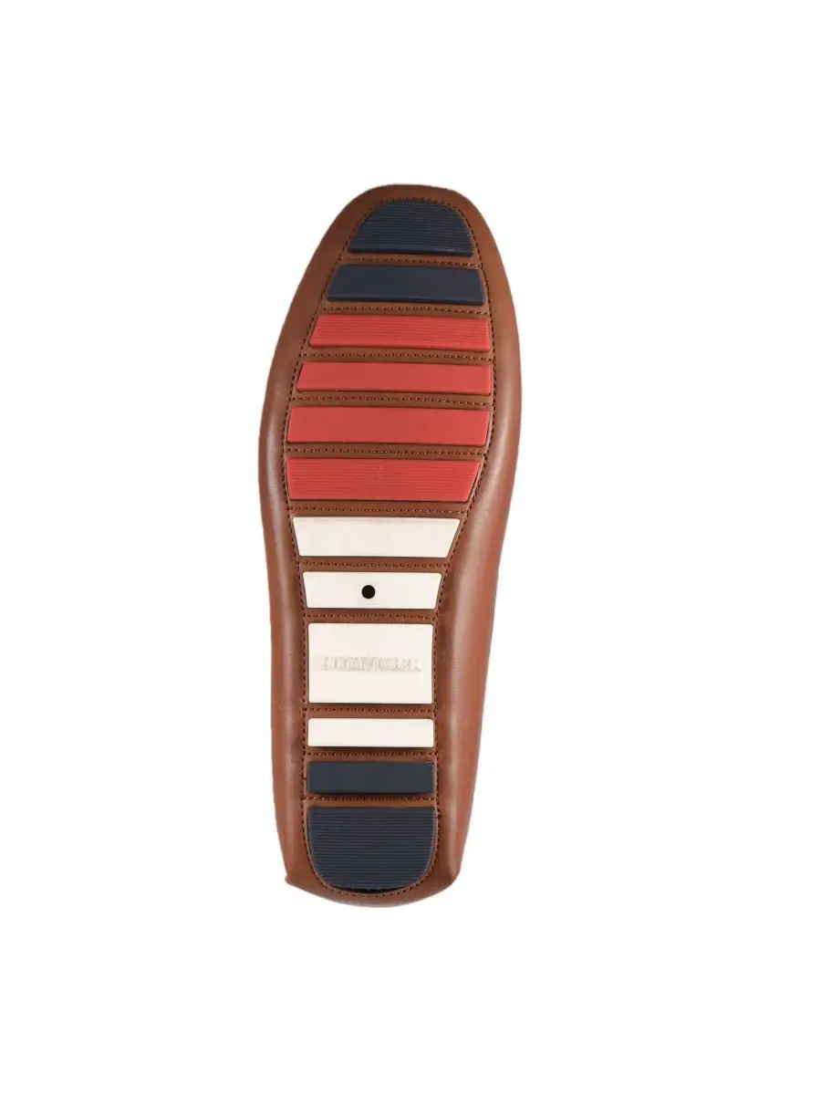 Мужские слипоны Delshler для вождения Tommy Hilfiger — изображение 5 из 5, коричневый