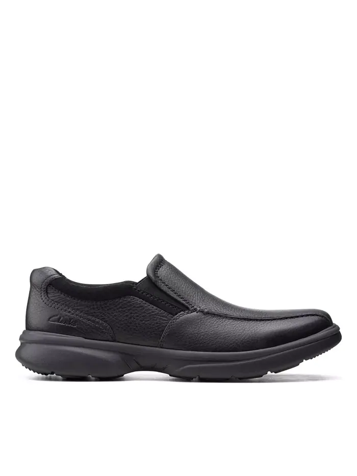 Слипоны мужские Clarks Bradley Step — изображение 2 из 8, черный