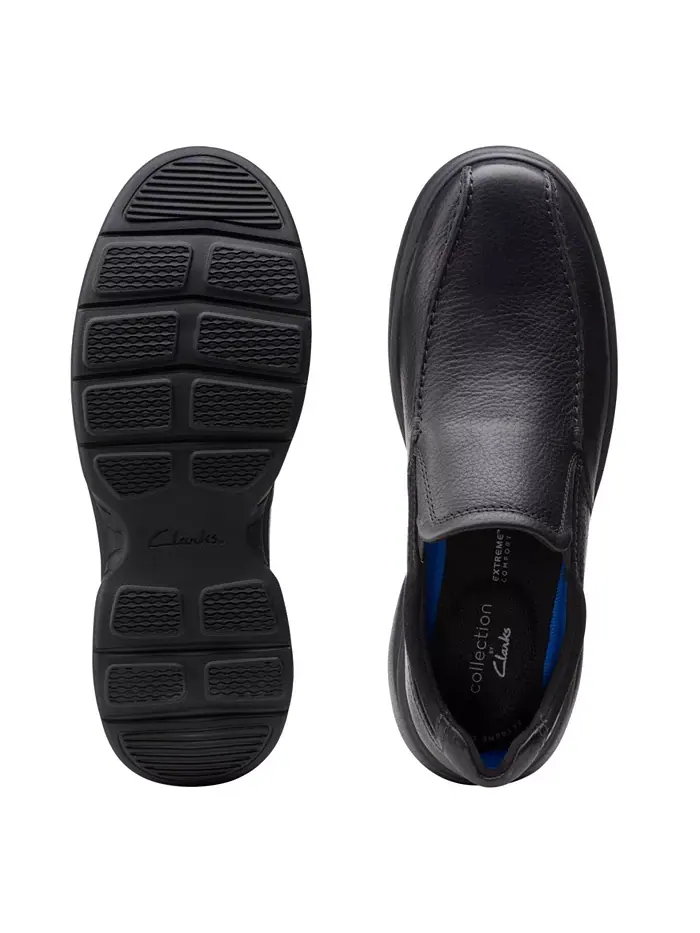 Слипоны мужские Clarks Bradley Step — изображение 5 из 8, черный