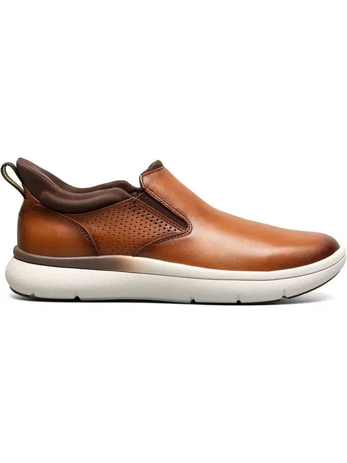 Мужские слипоны Fleet Plain Toe Florsheim — изображение 3 из 7, коричневый