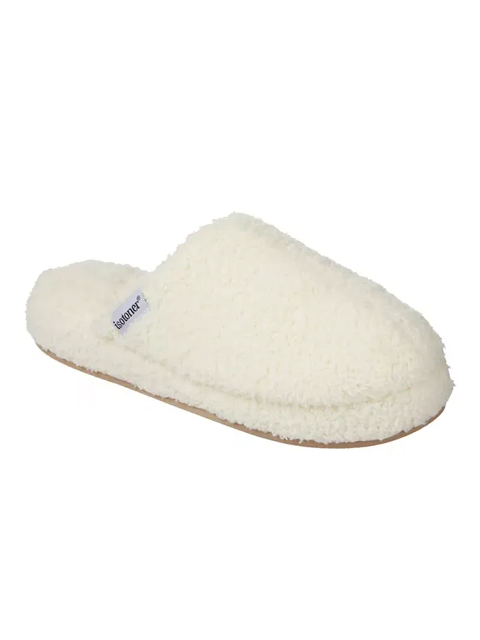 Женские уютные плюшевые махровые слипоны Joey Clog Isotoner Signature