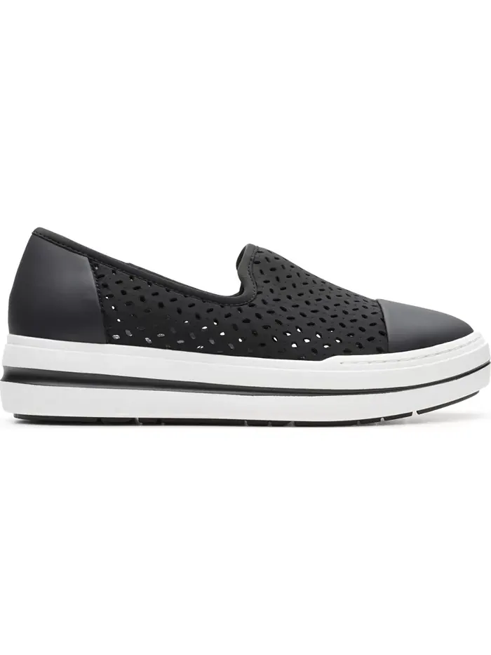 Слипоны женские Clarks Cloudsteppers Audreigh Star — изображение 2 из 8, черный