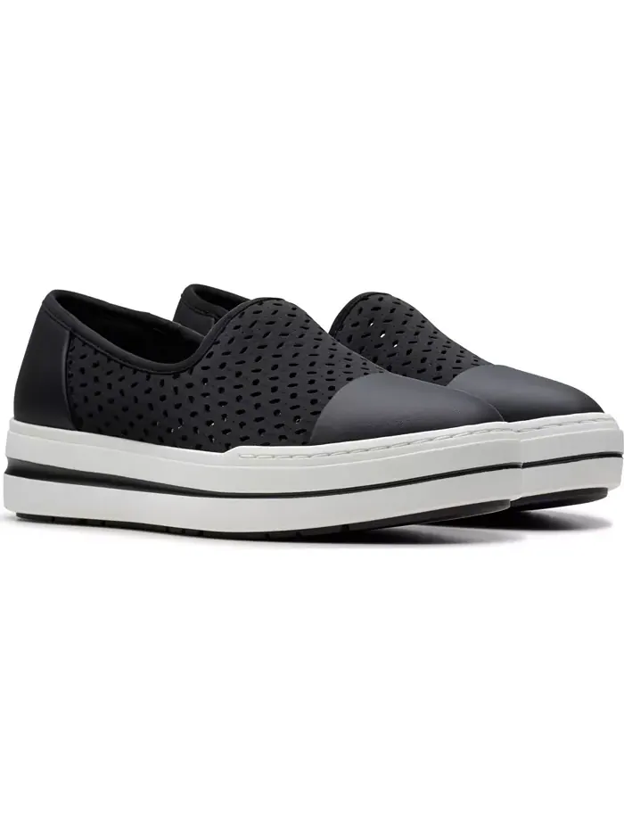 Слипоны женские Clarks Cloudsteppers Audreigh Star — изображение 5 из 8, черный