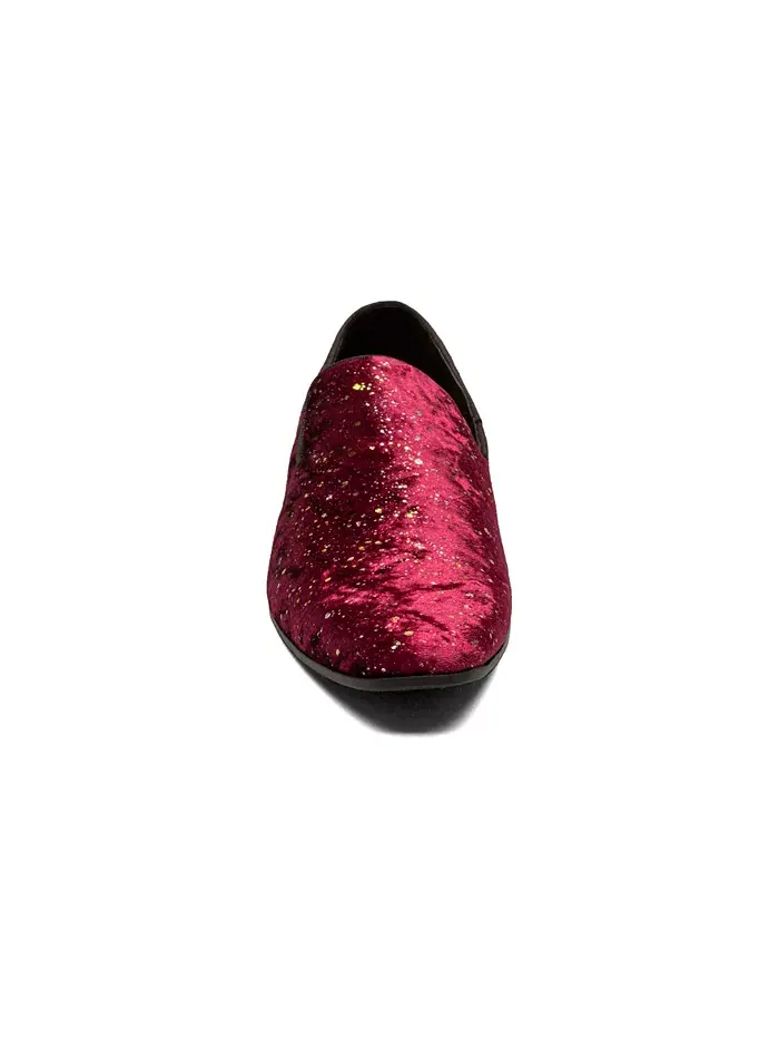 Мужские слипоны Stellar Plain Toe Stacy Adams — изображение 7 из 7, бордовый