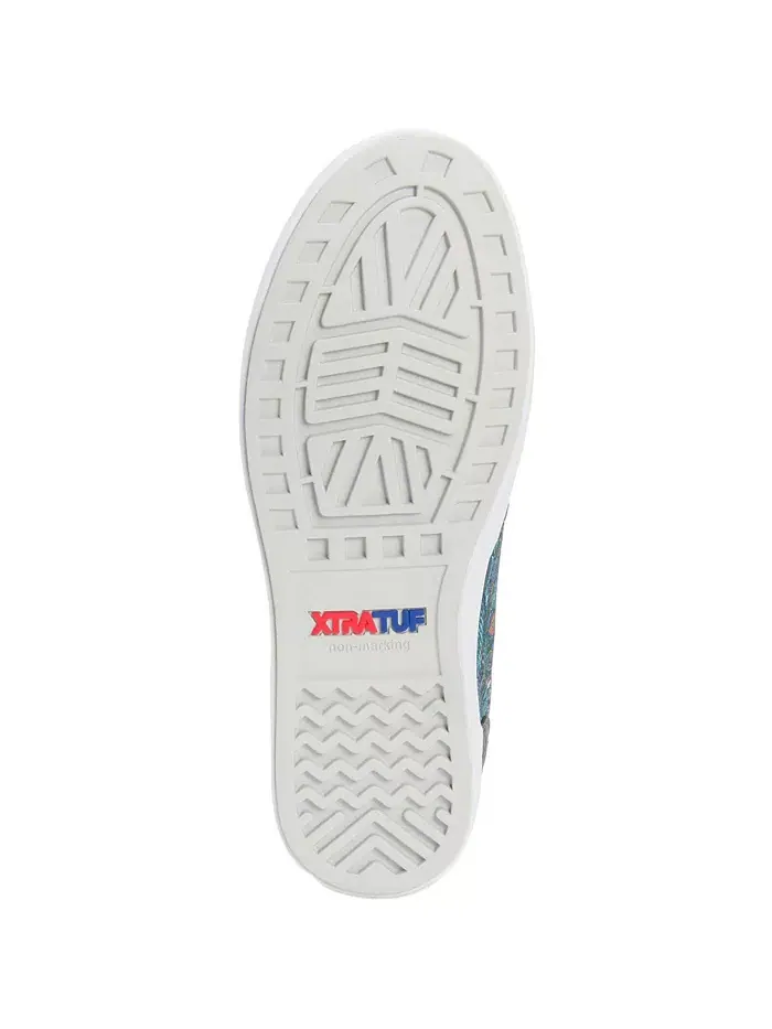 Женские слипоны FisheWear Leather Sharkbyte Deck Xtratuf — изображение 2 из 8, серый