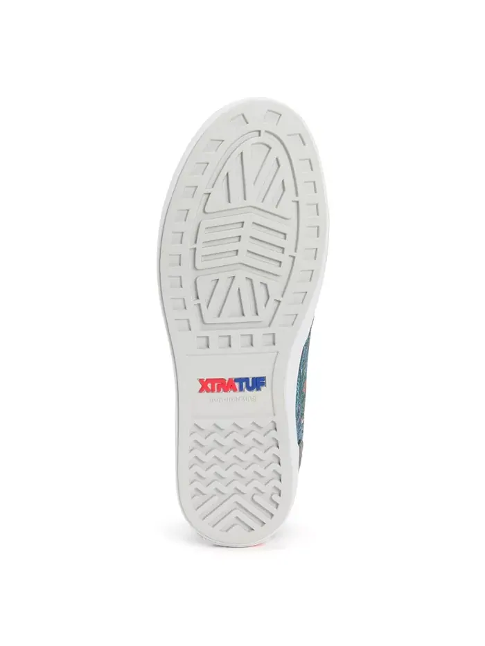 Женские слипоны FisheWear Leather Sharkbyte Deck Xtratuf — изображение 3 из 8, серый