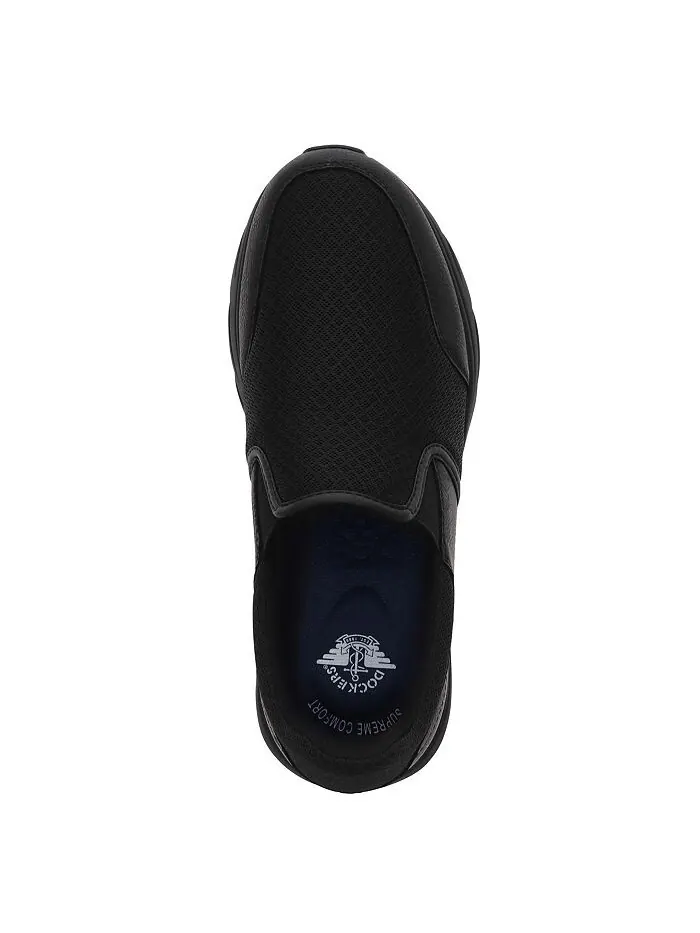Мужские нескользящие слипоны Tucker Dockers — изображение 4 из 6, черный
