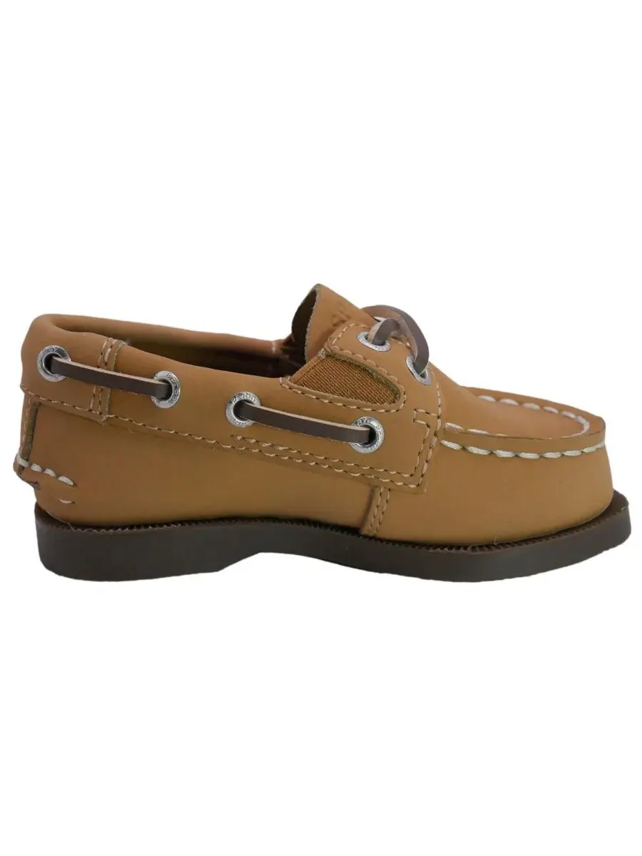 Ботинки-лодочки из натуральной кожи, с эластичной вставкой Sperry, Sahara Leather — изображение 2 из 7