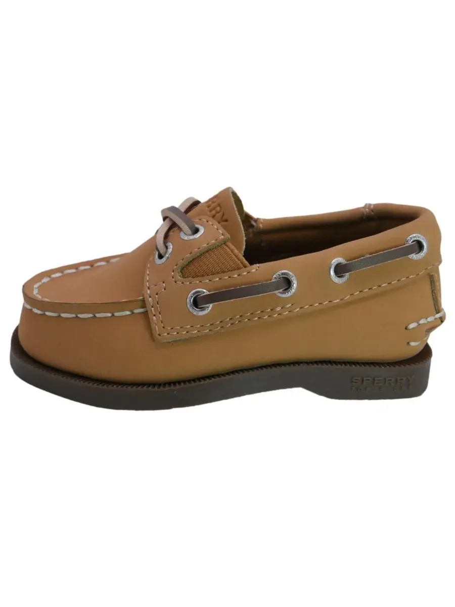 Ботинки-лодочки из натуральной кожи, с эластичной вставкой Sperry, Sahara Leather — изображение 4 из 7