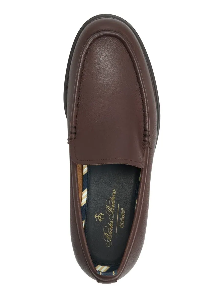 Мужские слипоны Belport Brooks Brothers — изображение 4 из 5, коричневый