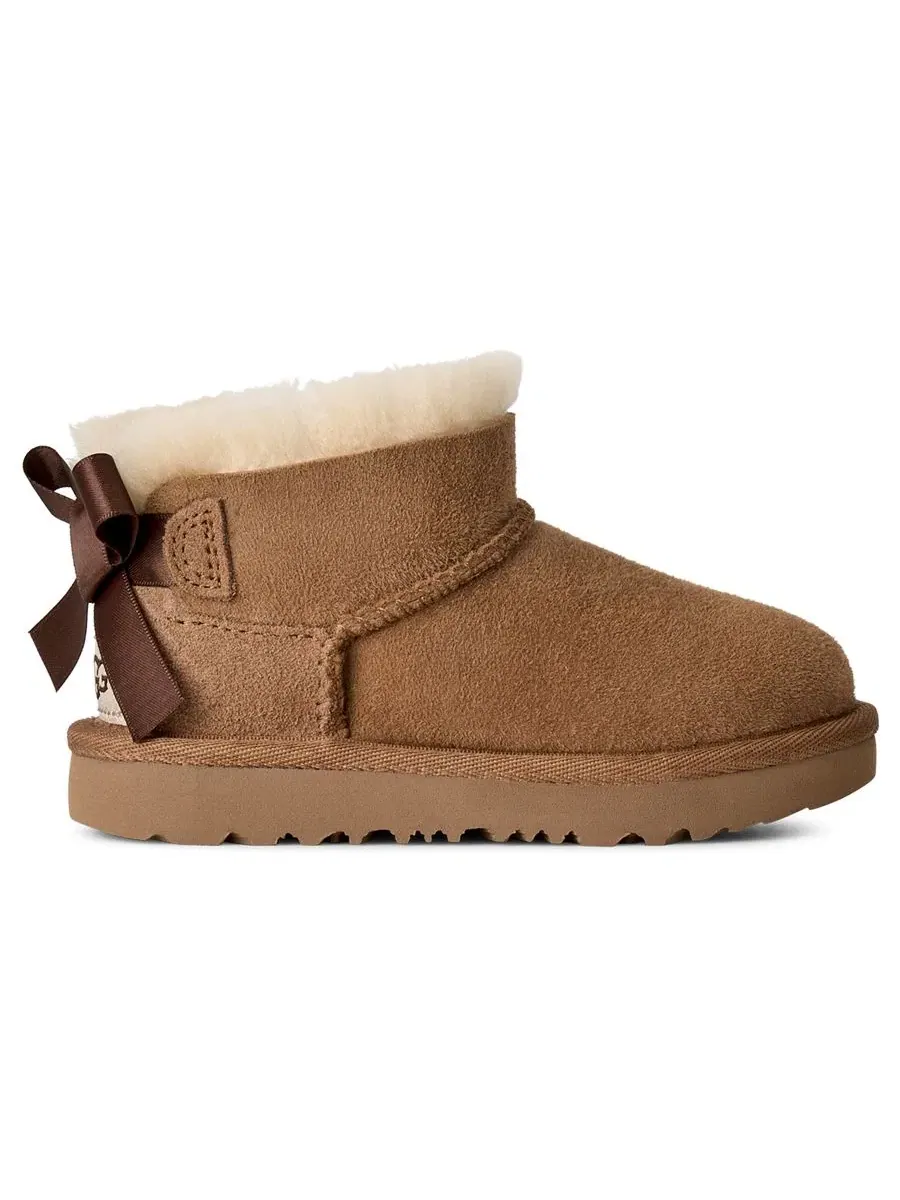 Ботинки-челси Ultra Mini Bailey Bow с молнией UGG — изображение 2 из 6, орех