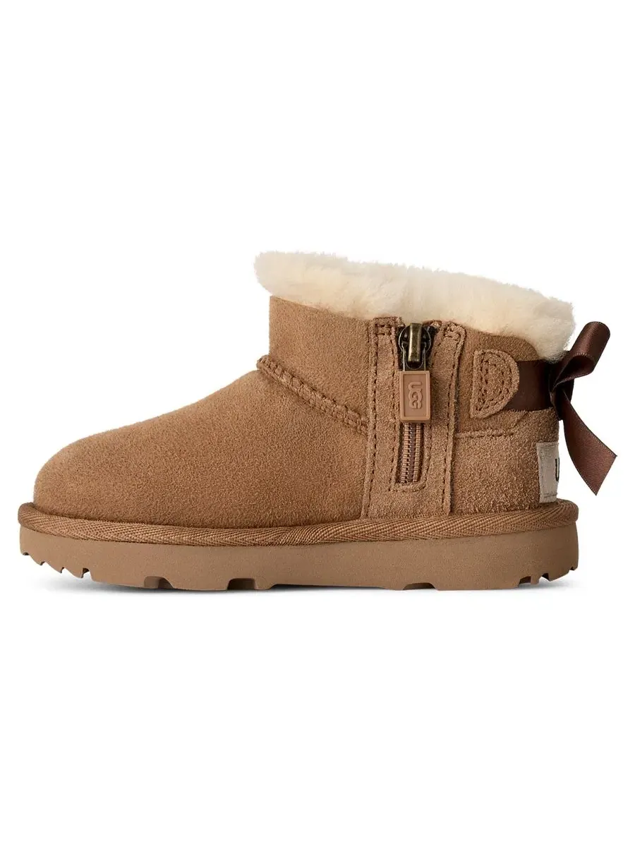 Ботинки-челси Ultra Mini Bailey Bow с молнией UGG — изображение 5 из 6, орех