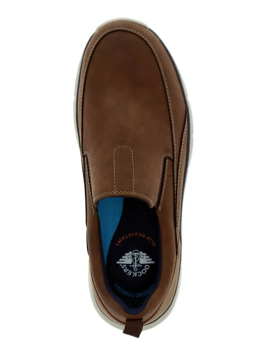 Мужские слипоны Slater Dockers — изображение 4 из 6, темный бежевый
