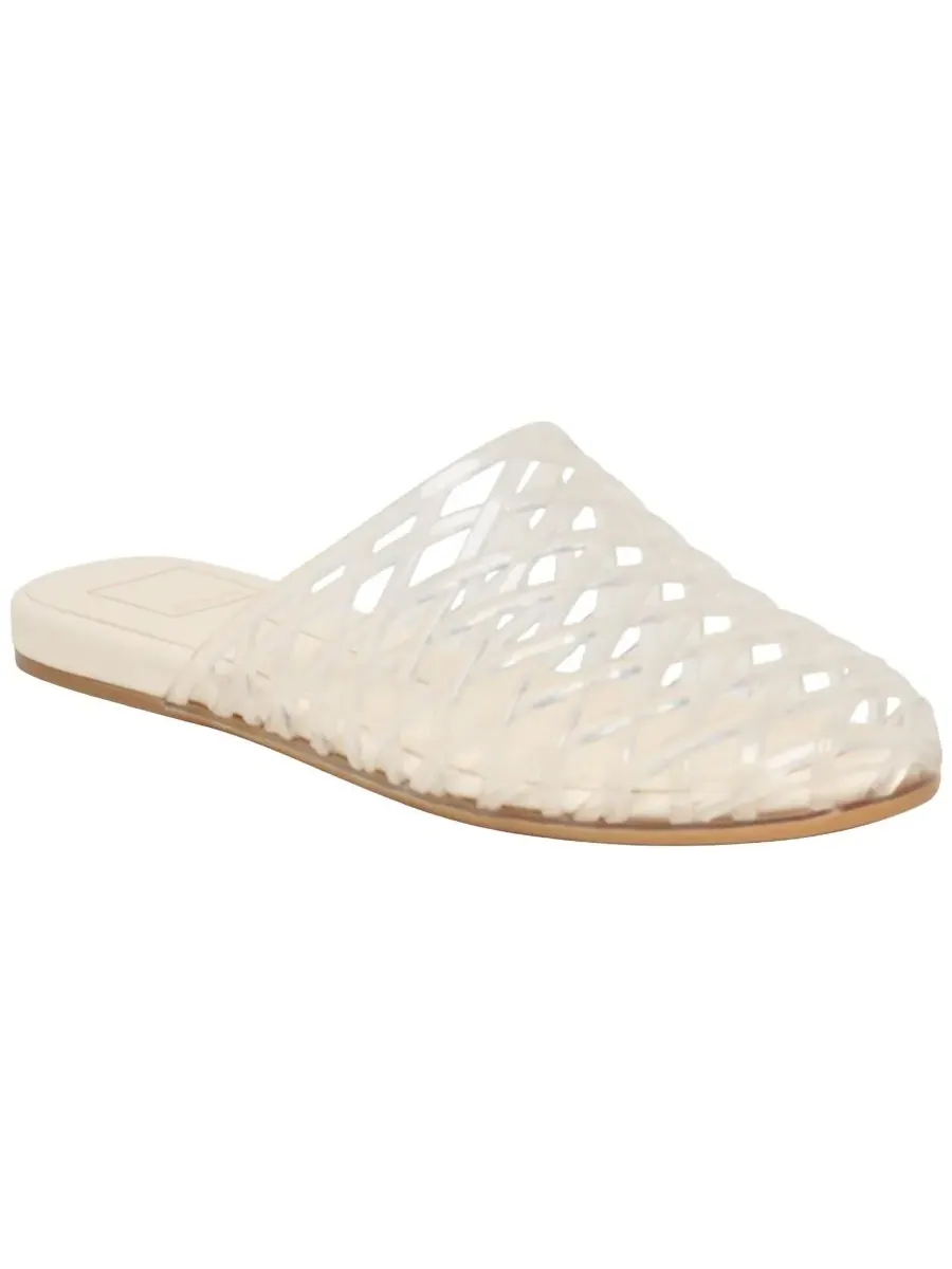 Женские слипоны Ginna Caged Slip-On Jelly Mule Flats Dolce Vita, Crystal Jelly — изображение 1 из 5