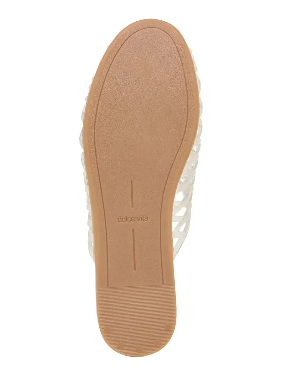Женские слипоны Ginna Caged Slip-On Jelly Mule Flats Dolce Vita, Crystal Jelly — изображение 5 из 5