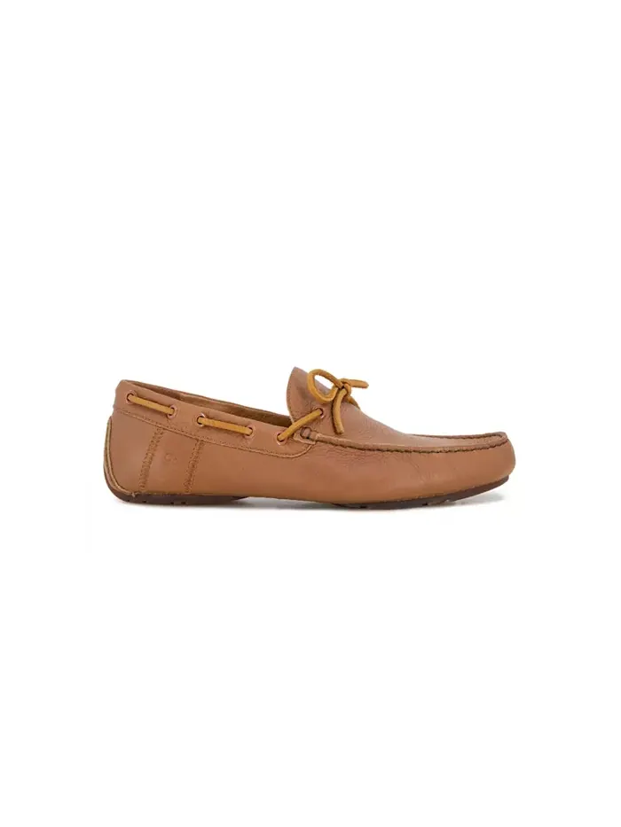 Мужские лодочные слипоны Nyle Driver Boat Gentle Souls — изображение 2 из 6, коричневый