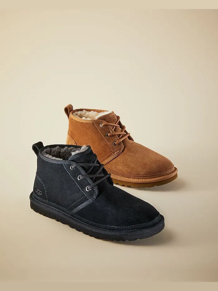 Ботинки женские UGG Neumel Chukka на шнурках — изображение 2 из 7, черный