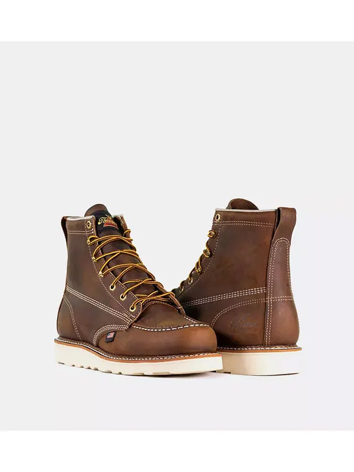 Американские рабочие ботинки Heritage 6" Moc Toe для мужчин Thorogood — изображение 3 из 5