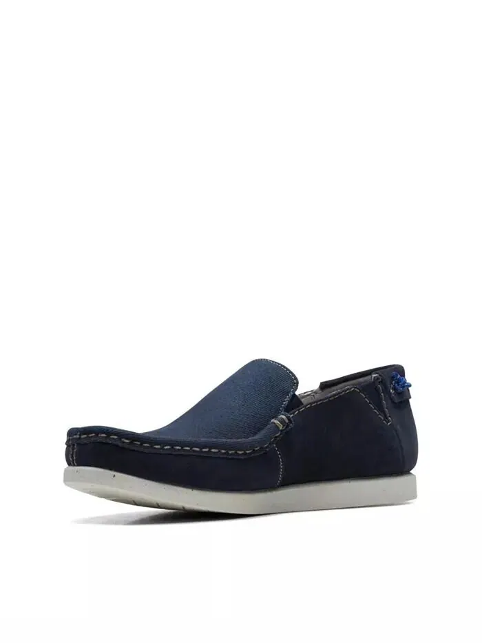 Степ-слипоны мужские Clarks Shacrelite легкие и удобные, замша — изображение 5 из 6