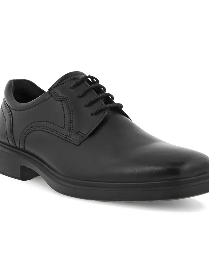 Туфли мужские Ecco Helsinki 2.0 Plain Toe Derby, кожаные, на шнуровке — изображение 1 из 8