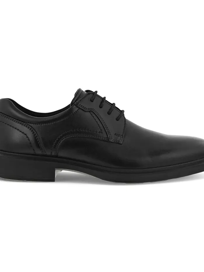 Туфли мужские Ecco Helsinki 2.0 Plain Toe Derby, кожаные, на шнуровке — изображение 2 из 8