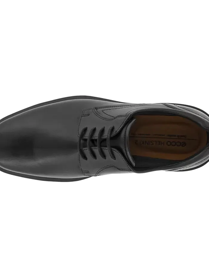 Туфли мужские Ecco Helsinki 2.0 Plain Toe Derby, кожаные, на шнуровке — изображение 7 из 8