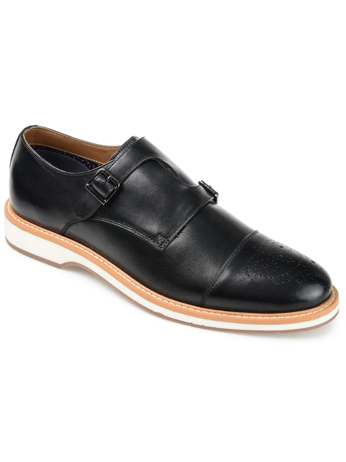 Мужские модельные туфли ransom cap toe monk strap Thomas & Vine