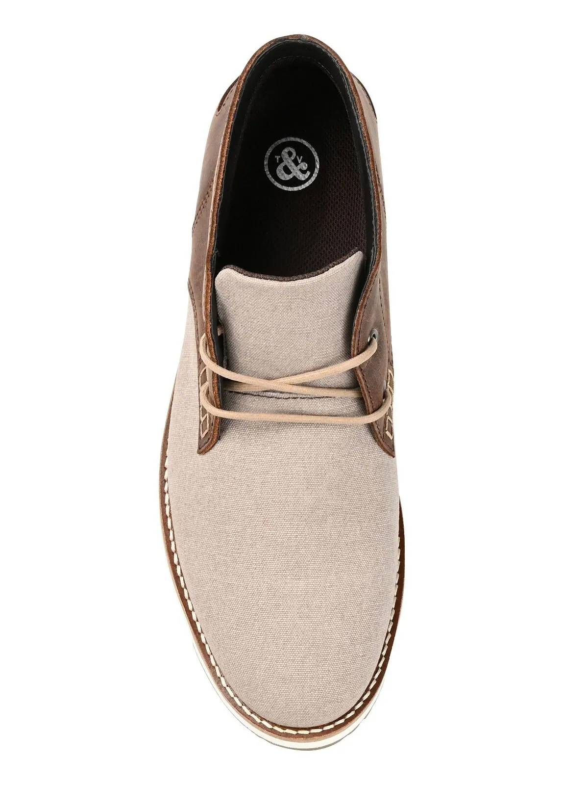 Мужские ботинки theo chukka Thomas & Vine — изображение 4 из 5, коричневый