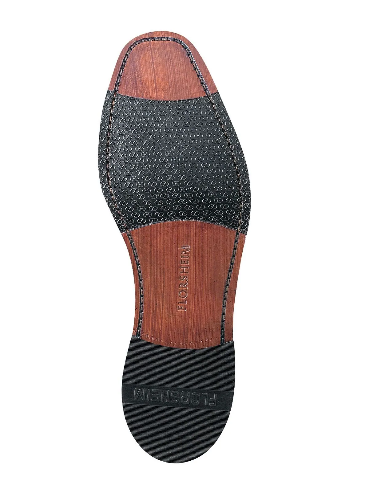 Мужские лоферы Lexington Kiltie с кисточками и кончиками крыльев Florsheim — изображение 3 из 3, черный