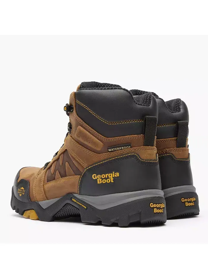 Рабочие водонепроницаемые ботинки Amplitude Composite Toe с композитным мыском GEORGIA BOOT — изображение 4 из 7